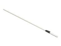 Fiber optic cleaning stick for connector