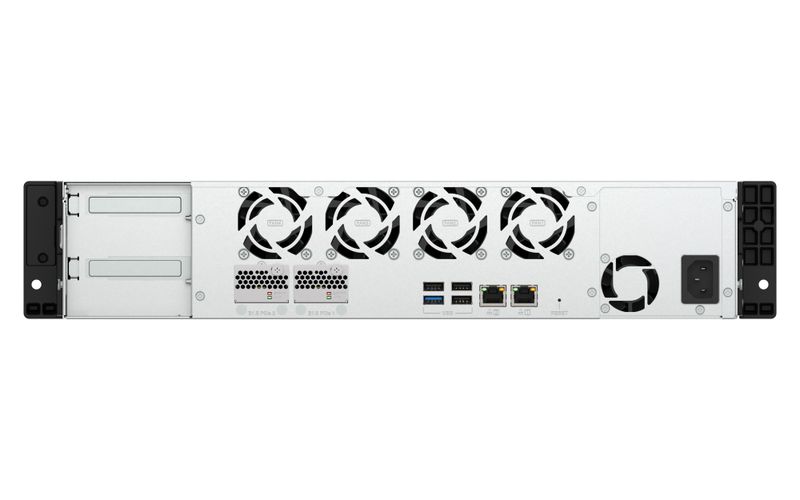 QNAP TS-h1065eU-8G (Intel 4core, ZFS, 8GB DDR5 RAM, 8x SATA + 2x E1.S, 1x PCIe, 2x 2,5GbE, 1x zdroj)