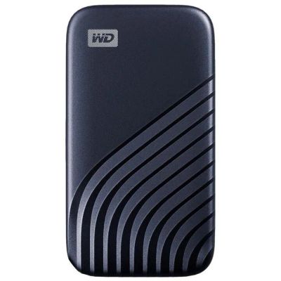 WD My Passport SSD 1 TB Blue, externí disk