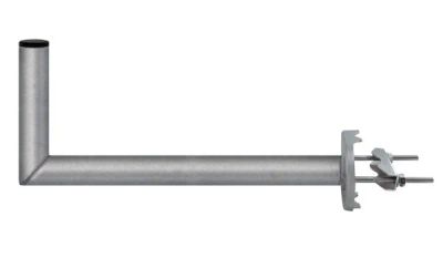 Anténní držák 50 na stožár s třmenem průměr 42mm výška 16cm