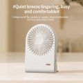 Mini přenosný ventilátor HOCO HX125, bílý