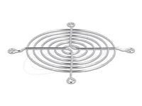 Fan Grill 92 x 92 mm silver