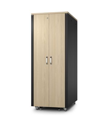 APC NetShelter Soundproof, 38U, Server Rack Enclosure, 230V, Maple