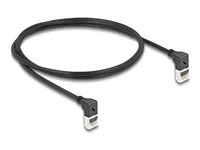 RJ45 Network Cable Cat.6A S/FTP Slim 90°
