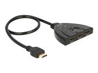 Spínač video/audio - 3 x HDMI - desktop