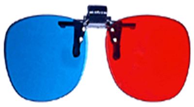 PRIMECOOLER PC-AD3 3D GLASS / 3D BRÝLE (red/blue pro dioptrické brýle)