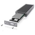 RAIDSONIC ICY Externí box M.2 NVMe grey