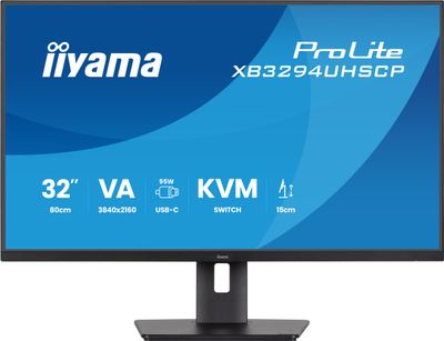 iiyama ProLite/XB3294UHSCP-B1/31,5"/VA/4K UHD/60Hz/2ms/Černá/5R