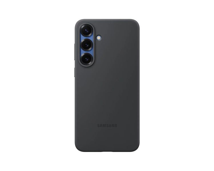 Samsung Silikonový zadní kryt pro Galaxy S25+ Black