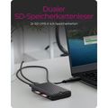 RAIDSONIC ICY Externí box M.2 NVMe/SATA, SD 4.0
