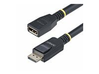 Prodlužovací kabel DisplayPort - DisplayPort (M) do DisplayPort (F) - DisplayPort 1.4 - 3 m - neobsahuje halogen, pasivní, podpora 8K, dvousměrný - černá