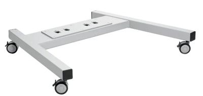 Vogel's PFT8530S pojízdný podstavec Connect-it Floor stříbrný
