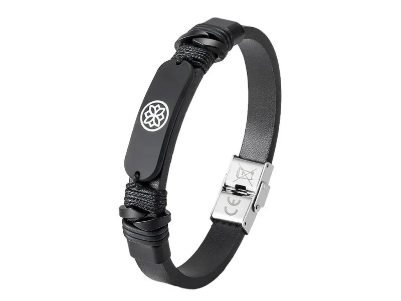 CARNEO PAY Fashion náramok Iron spirit black