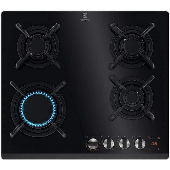 ELECTROLUX Plynová varná deska KGG643753K černá