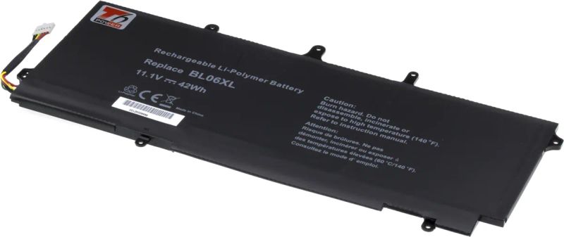 Baterie T6 Power pro HP EliteBook Folio 1040 G1, 1040 G2, 3800mAh, 42Wh, 6cell, Li-pol