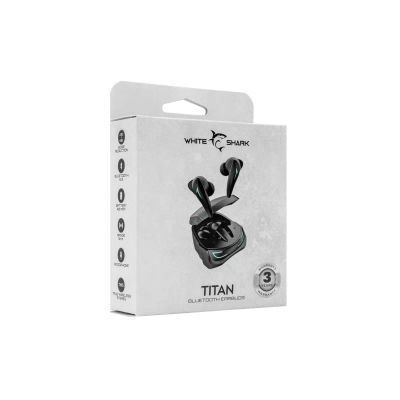 WHITE SHARK TITAN, Bluetooth sluchátka, blk
