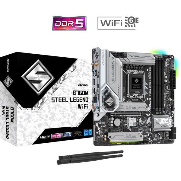 ASROCK Základní deska B760M Steel Legend WiFi