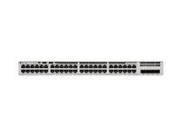 Network Essentials - přepínač - L3 - řízený - 48 x 10/100/1000 (PoE+) + 4 x 10 Gigabit SFP+ - Lze montovat do rozvaděče - PoE+