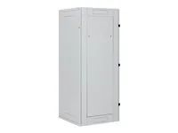 19" stojanový rozvaděč rozebíratelný 37U/800x1000mm prosklené dveře, IP20,1200kg/1500kg světle šedý RAL7035