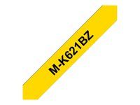 Černá na žluté - Role (0,9 cm x 8 m) 1 kazeta/y nelaminovaná páska - pro P-Touch PT-55, PT-65, PT-75, PT-85, PT-90, PT-BB4