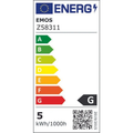 DECO SMOKED LED žárovka E27 4,5W plamen EMOS Z58311