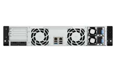 QNAP TS-h1465U-RP-8G (Intel 4core, ZFS, 8GB DDR5 RAM, 12x SATA + 2x E1.S, 1x PCIe, 2x 2,5GbE)
