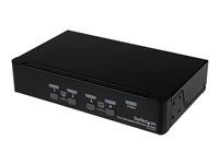 USB, Keyboard, Video, Mouse, Computer Switch Box for 2560x1600 DP Monitor (SV431DPUA) - Přepínač KVM / audio / USB - 4 x KVM / zvuk / USB - 1 místní uživatel - desktop - pro P/N: DP4N1USB6, IM12D1500P, SV431RACK, SVA12M2NEUA, SVA12M5NA
