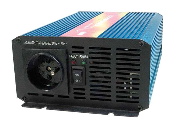 Měnič napětí CARSPA P600 24V/230V 600W čistá sinusoida