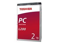 Pevný disk - 2 TB - interní - 2.5" - SATA 6Gb/s - 5400 ot/min. - vyrovnávací paměť: 128 MB