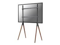 Stojan - pro Displej LCD - černá - velikost obrazovky: 37"-70" - podlahové provedení