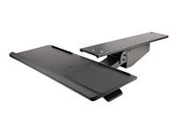 Desk Mount Keyboard Tray - Keyboard/mouse tray - montáž pod stůl - černá