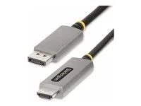 DisplayPort to HDMI Cord (133DISPLAYPORTHDMI21) - Kabel adaptéru - DisplayPort s piny (male) do HDMI s piny (male) - 2 m - šedá space gray - podporuje 4K, podpora 8K, aktivní