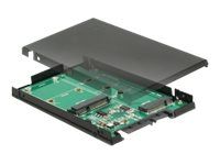 9.5 mm - Řadič úložiště - mSATA, M.2 - M.2 Card / mSATA - SATA 6Gb/s