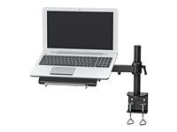 Montážní sada - plný pohyb - pro notebook (počítač) - černá - velikost obrazovky: 10"-22" - upevnitelné na stůl