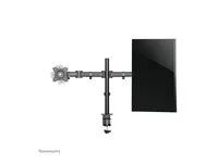 Montážní sada - plný pohyb - pro 2 LCD displeje - černá - velikost obrazovky: 10"-27" - upevnění svorkou, průchodka, upevnitelné na stůl