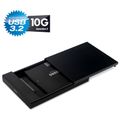 FANTEC PL25U31, Externí box, USB Type C 3.2 Gen2