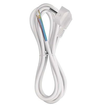 Flexo šňůra PVC 3x1,0mm 3m bílá EMOS S14313