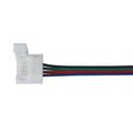 Spojka nepájivá pro RGB LED pásky 5050 30,60LED/m o šířce 10mm s vodičem, IP65