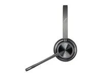 Voyager 4300 series - náhlavní souprava - náhlavní - Bluetooth - bezdrátový, kabelové - USB-C - černá - certifikováno pro Microsoft Teams, certifikováno pro Zoom