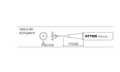 Hrot T900-0.8D Chisel Tip