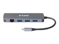 Dokovací stanice - USB-C - HDMI - 1GbE