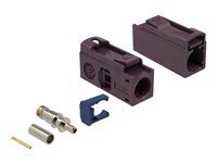 FAKRA D jack 25 mm long for crimping