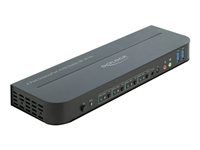 Přepínač KVM / audio / USB - 4 x KVM / zvuk / USB - 1 místní uživatel - desktop