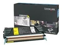 Žlutá - originální - kazeta s barvivem LCCP - pro Lexmark C520n, C530dn, C530n