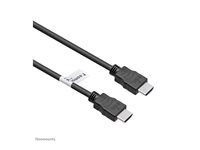 HDMI kabel - HDMI s piny (male) do HDMI s piny (male) - 5 m - černá
