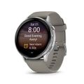 GARMIN VENU 4, Chytré hodinky, Silver + Gray 45