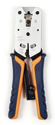 W-Star Krimpovací kleště RJ45 WS2182R s ráčnou přímé, ořezávač izolace