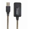 KABEL USB 2.0 prodlužovací A-A 10m aktivní