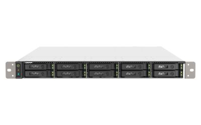 QNAP TS-h1090FU-7302P-128G (AMD EPYC, 128GB ECC RAM, 10x 2,5" U.2/SATA, 2x PCIe, 2x 2,5GbE, 2x25GbE)