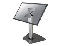 Stojan - pro Displej LCD - stříbrná - velikost obrazovky: 10"-32" - stolní stojan, upevnitelné na stůl